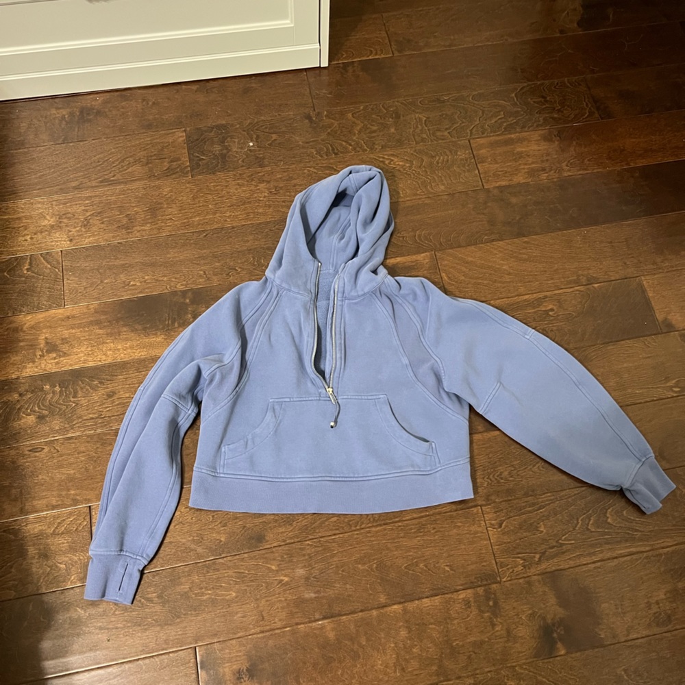 Lululemon oversized scuba half zip waterdrop XS/S